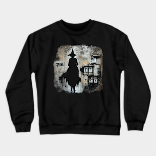 Witch in the Alley Crewneck Sweatshirt